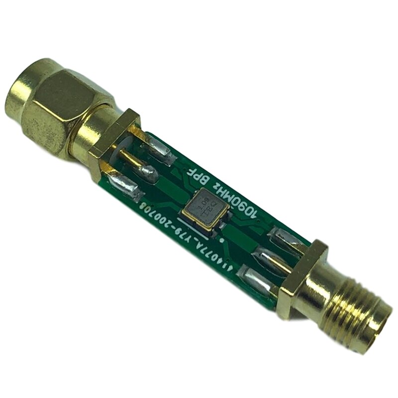1090MHz SAW Band Pass Filter - Mini Module for SDR Receivers - RTL-SDR Compatible
