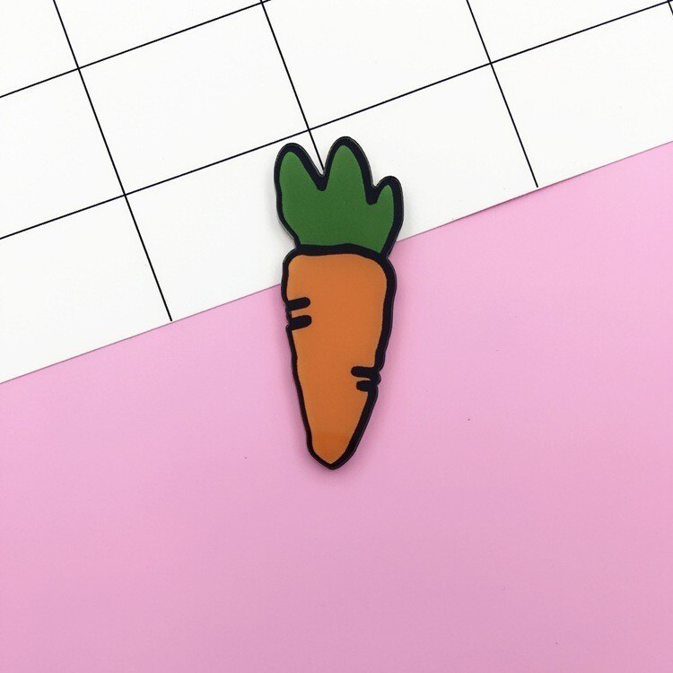 Cartoon Snack Broche Pot Aardbei Watermeloen Cherry Banaan Gestoomde Gevuld Wortel Fruit Broche Kinderen Accessoires: XZ047