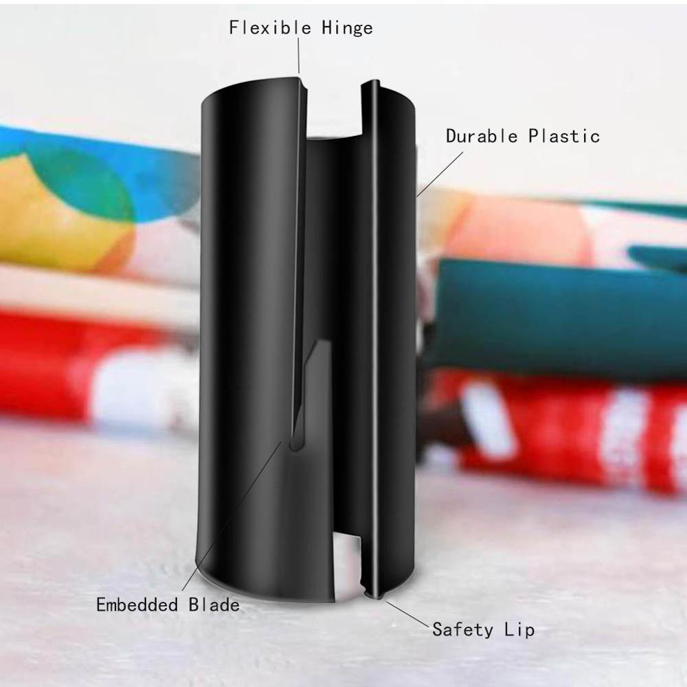 Mini Sliding Wrapping Paper Cutter Wrapping Paper Roll Cutter Cuts Christmas Craft Quick Seconds Wrap Paper Cutting Tools