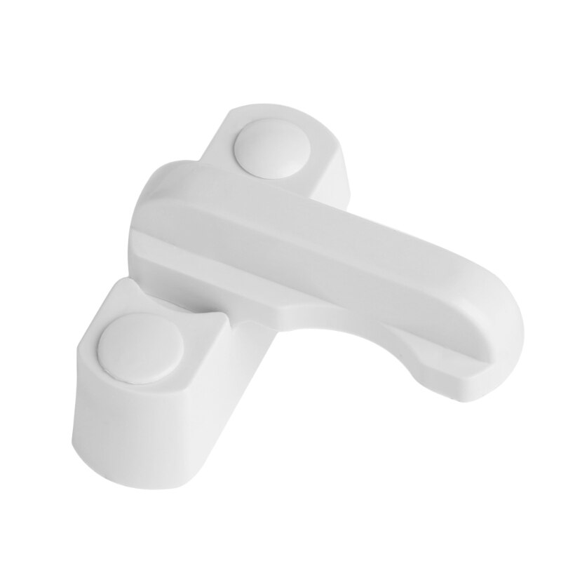 Child Safe Security Window Door Sash Plastic Lock Safety Lever Handle Sweep Latch Security Access Control Accessories