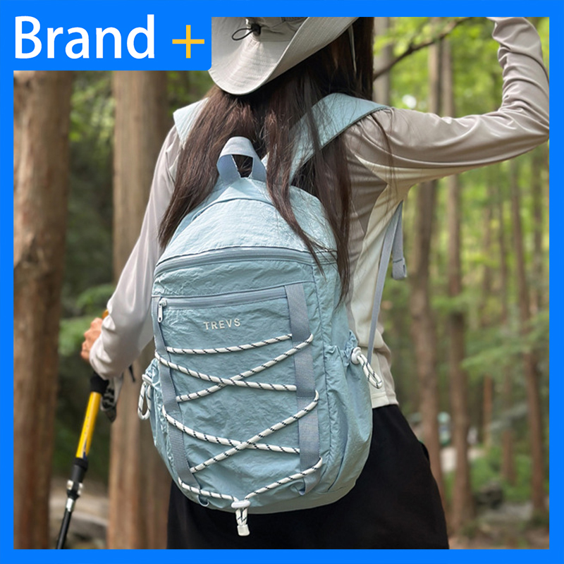 Outdoor Hiking Bag Lightweight Womens Large Capacity Sports Casual Backpack Convenient Cycling Camping Storage Bag