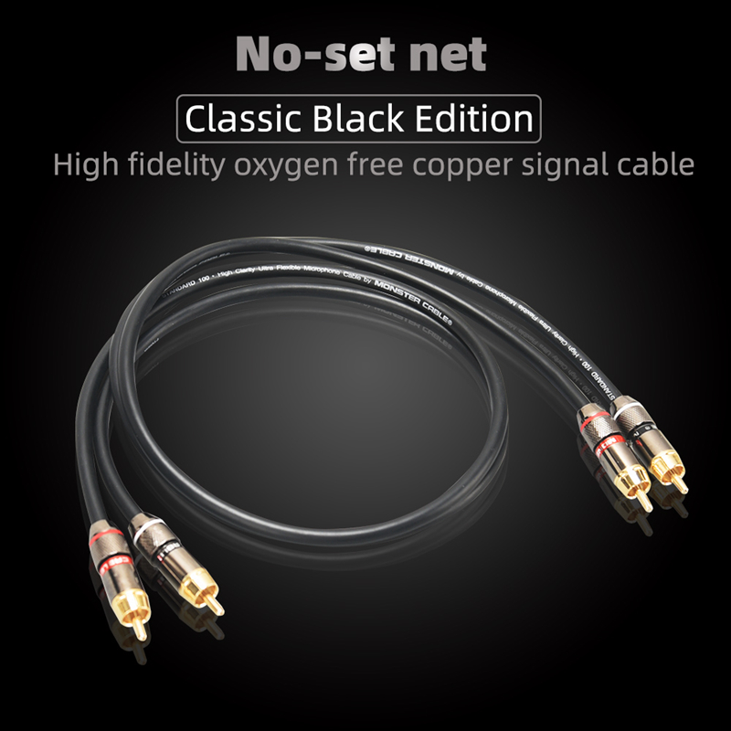 DIYLIVE 1 para kabel audio RCA 2 RCA do 2 RCA Interconnect kable radio HIFI 6N OFC z męskiego na męskie dla wzmacniacza DAC TV samochodowy sprzęt audio