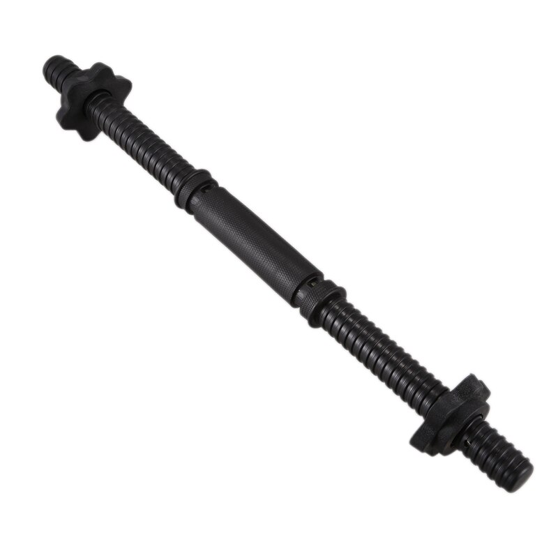 17.7 Inch Dumbbell Bars Dumbbell Handle Weight Lift Spinlock for Home Fitness Exercise Adjustable