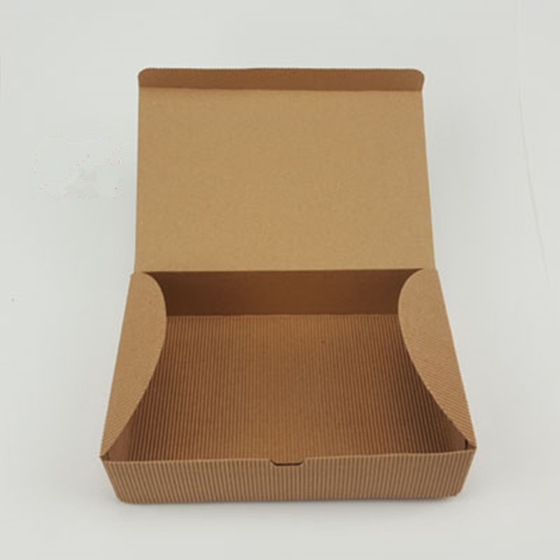 Brown Paper takeaway food boxes, Chicken rice Snack fries fried food takeaway Box