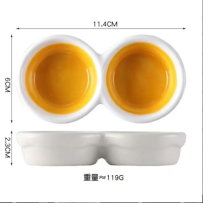 Hamsterin keraaminen syöttökuppi ruokakuppi pieneläinten vesiruoka ruokintakuppi gerbiilille chinchillalle rotta fretti siili: Tummanharmaa