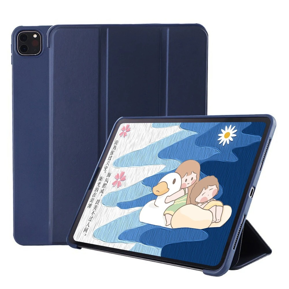 Funda Voor iPad Pro 11 inch Case 2024 Opvouwbare Stand Magnetische TPU Terug iPad A2837 A3006 Cover Slaap Wake Ondersteuning Opladen: other