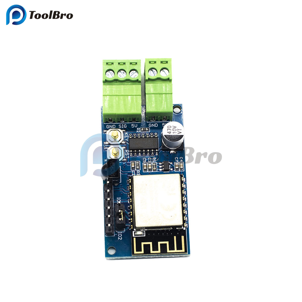 5V ESP8266 ESP-12S LED Light Wifi Dimming Controller WS2812 LED Strip Light Dimmer Control Switch with IR Infrared Receiver