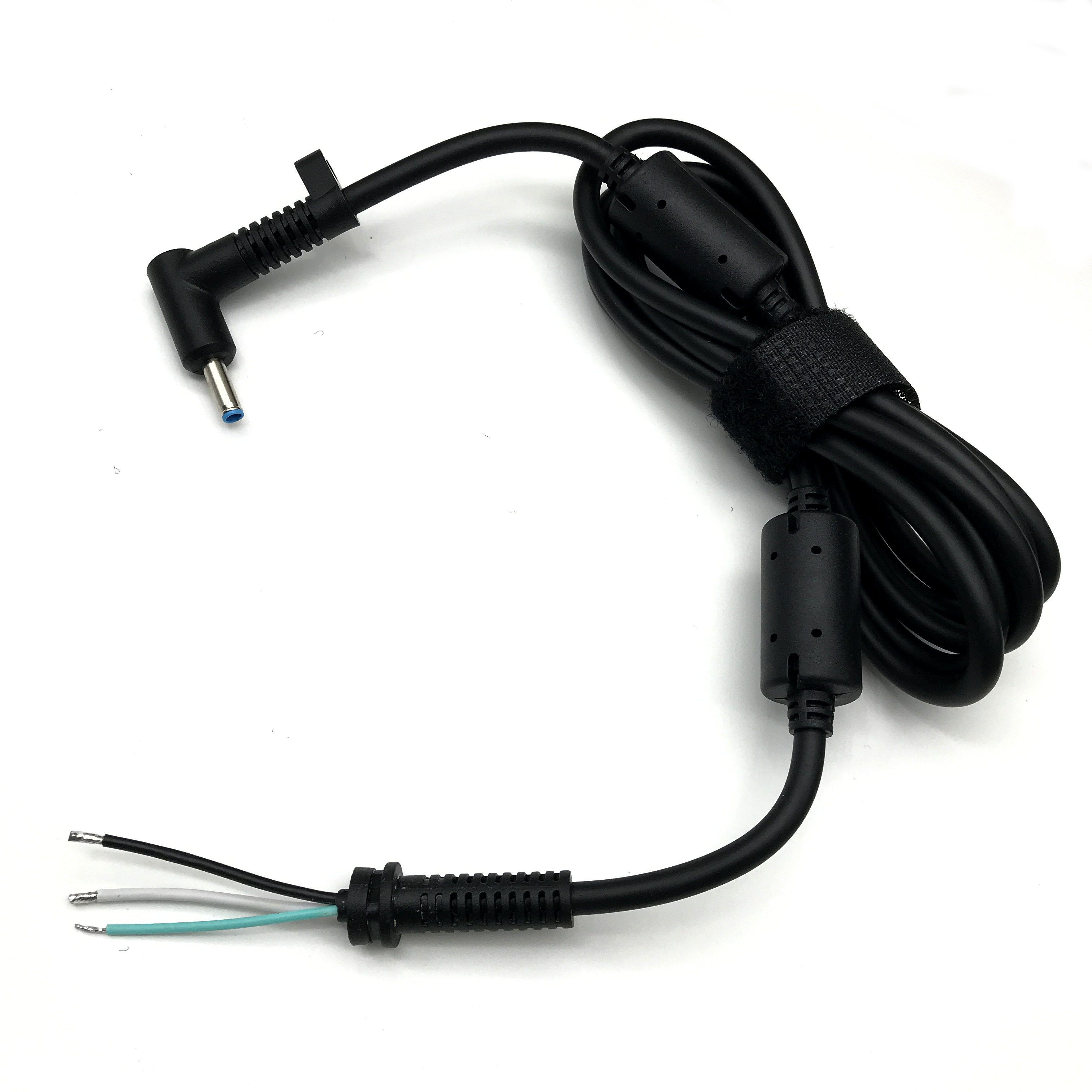 Dc4.5*3.0 mm-nastainen virtalähdeliitin johdolla/kaapelilla h  p 19.5v 10.3a 200w 230w 90w 180w kannettavan tietokoneen laturiin, 3- johtoiseen adapteriin