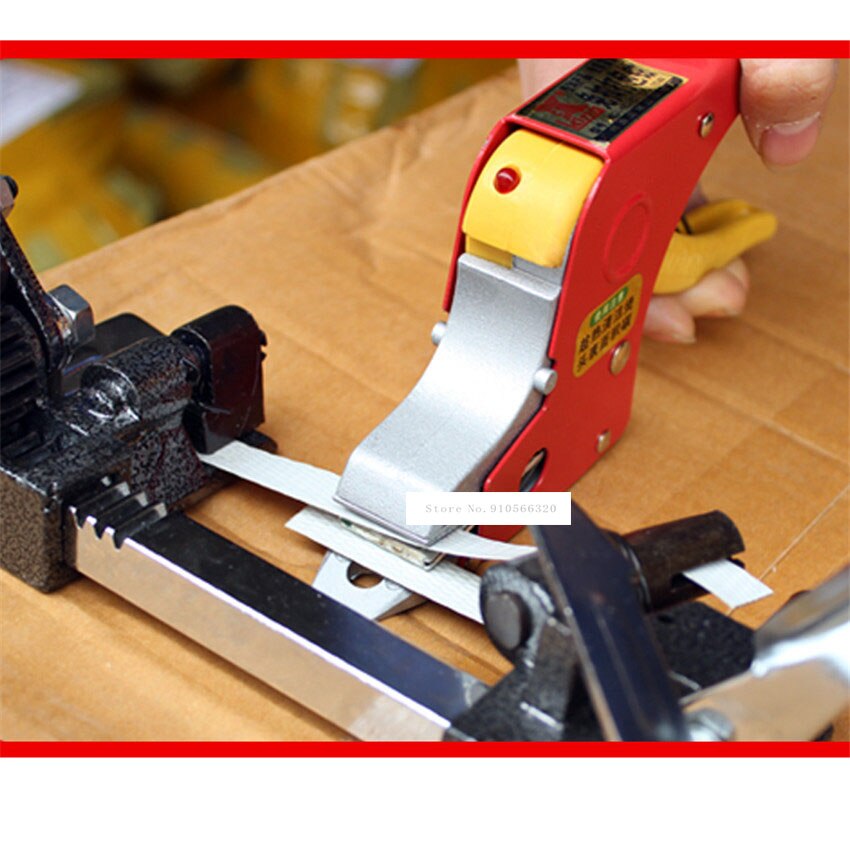 Neue Spanner + Elektrische Schmelzen Packer LG-001Free Schnalle Packer -melt Packer Hand-umreifung Maschine 220v 220W 0,8mm-1,2mm