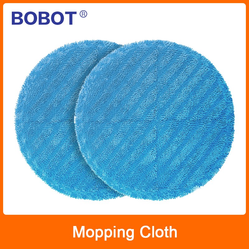 Vierkante Microfiber Cleaning Pad Glas Cleaner Robot Tool Vensterglas Cleaner Window Stofzuiger Voor Singfei WIN3060: blue