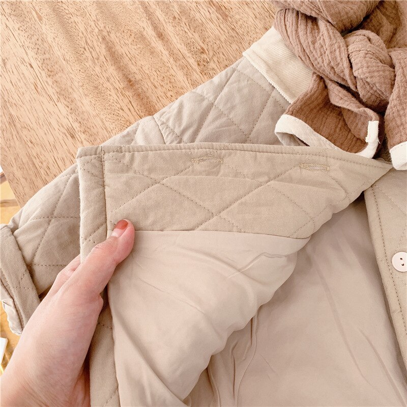 garçons filles épaissir manteau veste enfants hiver manteaux vestes enfants vêtements survêtements