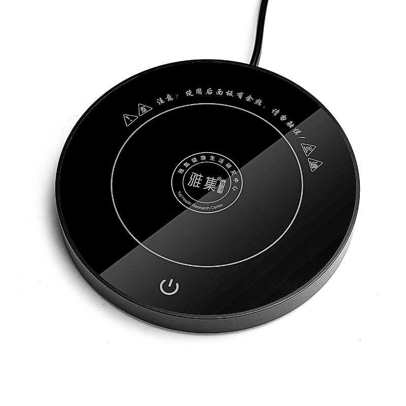 Mini Electric Magnetic Induction Cooker Wire control Embedded Hotpot Hob Burner Waterproof pot Tea Boiler Stove Cooktop: Black / EU