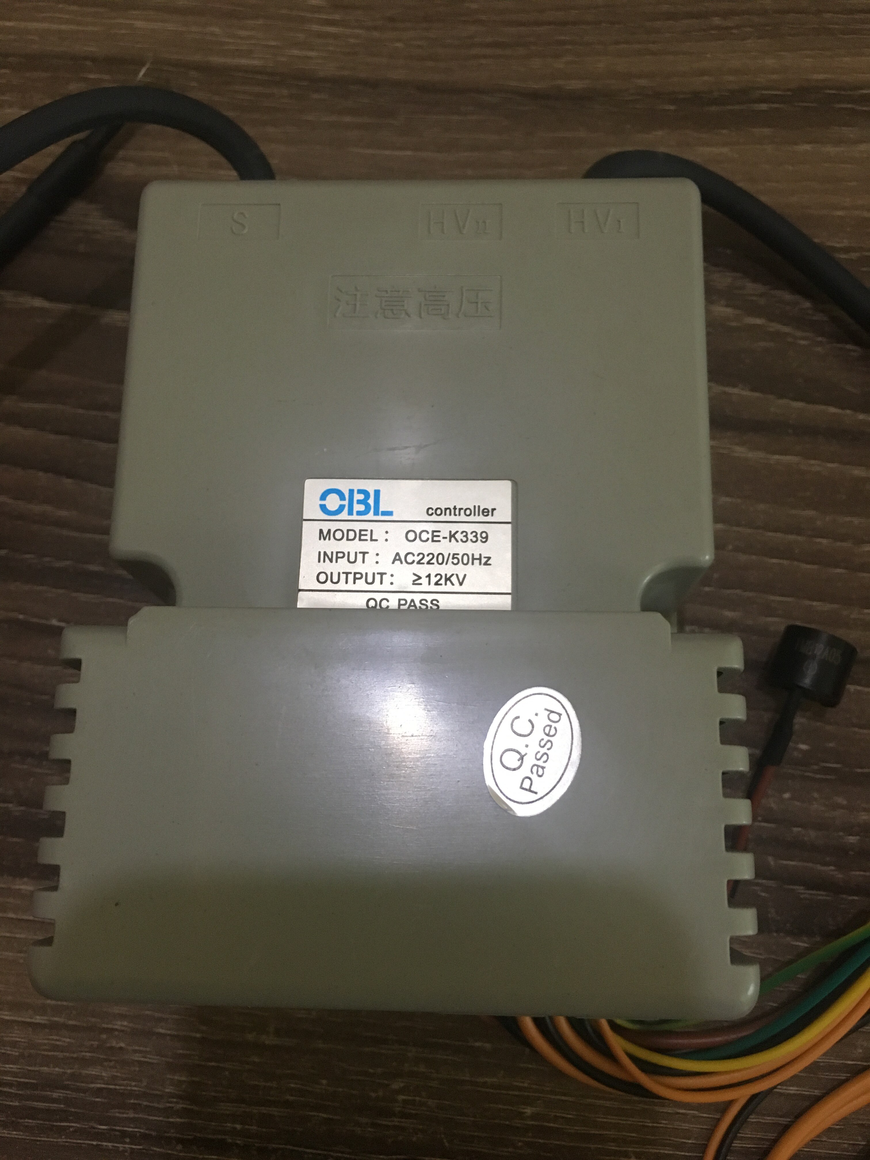 Gas oven pulse ignition controller universal OBL-K339 gas oven pulse ignition controller OCE-K339 AC 220v 12KV output