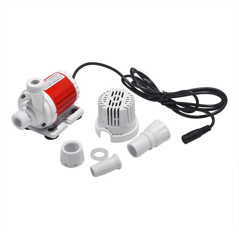12V 20W DC 1100L/H Energy Saving Submersible Water Pump Marine Controllable Adjustable Speed Water Pump Fish Tank Aquarium