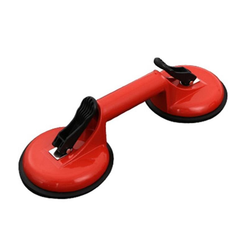 Industrial Grade Ceramic Glass Suction Cup anti-scratch Double Claw Round Rubber Suction Cup Aluminum Alloy Household