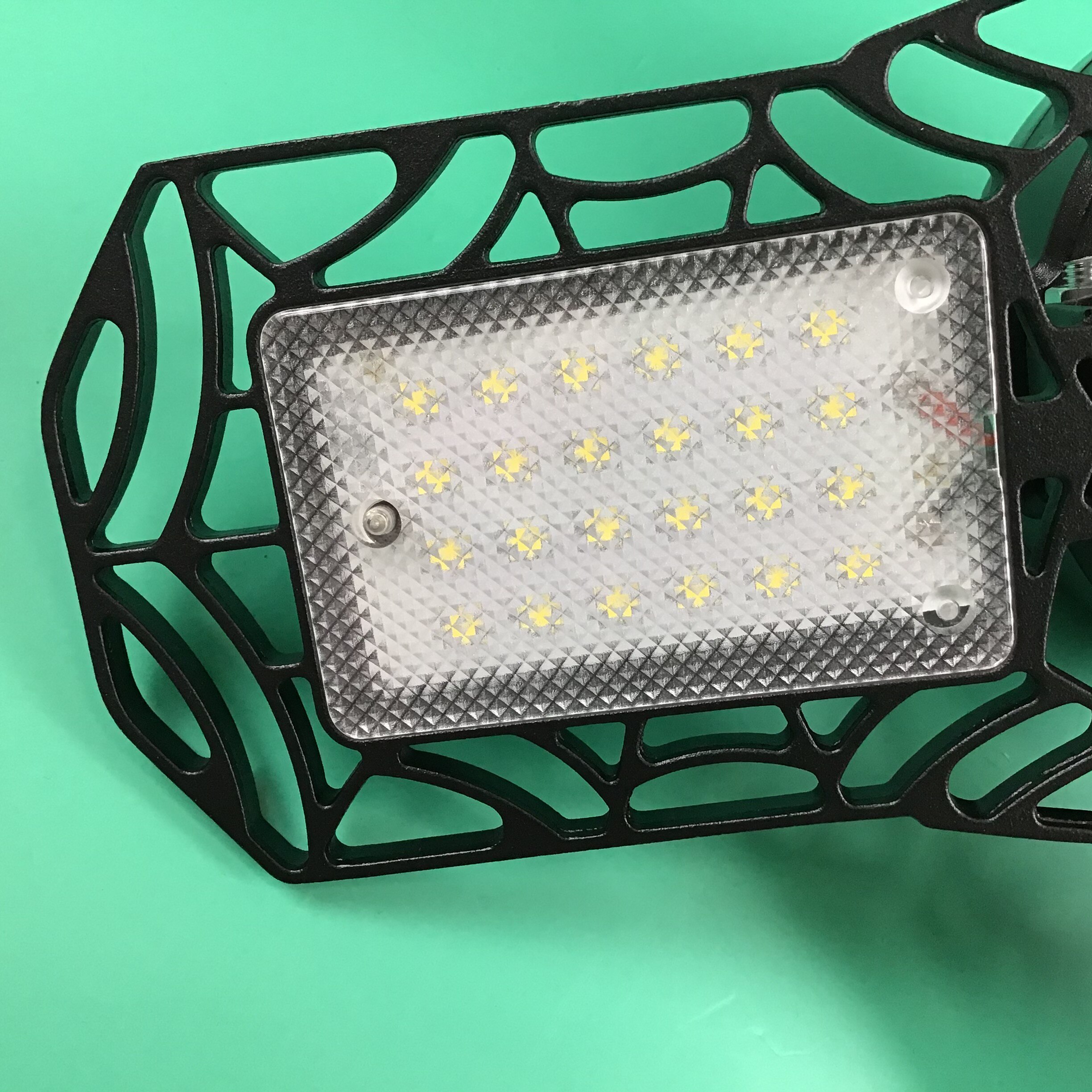 120W LED Garage Light High Bay Lights For Ceiling Lamp E27 Warehouse Workshop Foldable Industrial Lights 85-265V Lampa Sufitowa