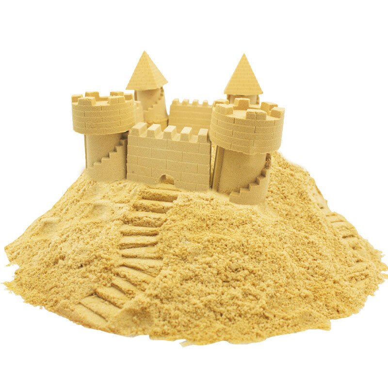 100g/Set Sand Glue for Slime Clay Novelty Beach Toys Sand Model Clay Dynamic Moving Magic Sand Toys for Children Christmas