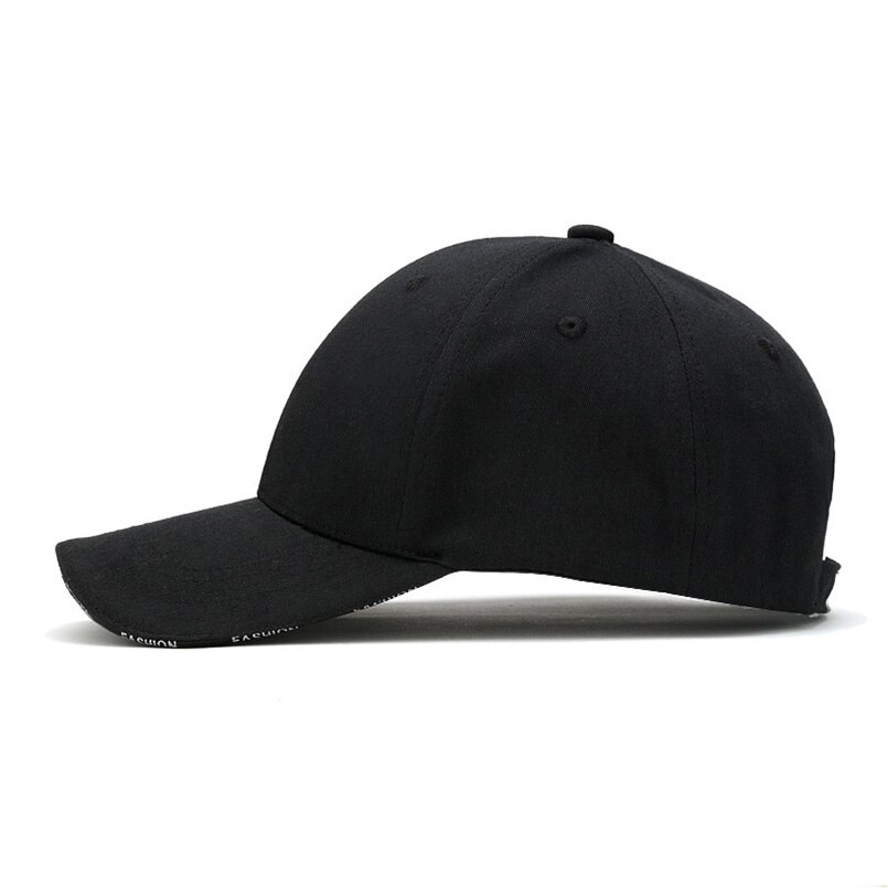 Sort voksen unisex afslappet solid par baseball kasketter snapback hatte til mænd baseball kasket kvinder mænd hvid baseball kasket hat kasket