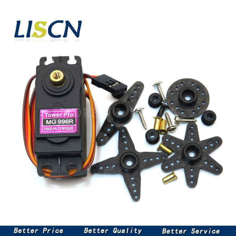 1PCS MG996R MG996 Metal Gear RC Servo High Speed