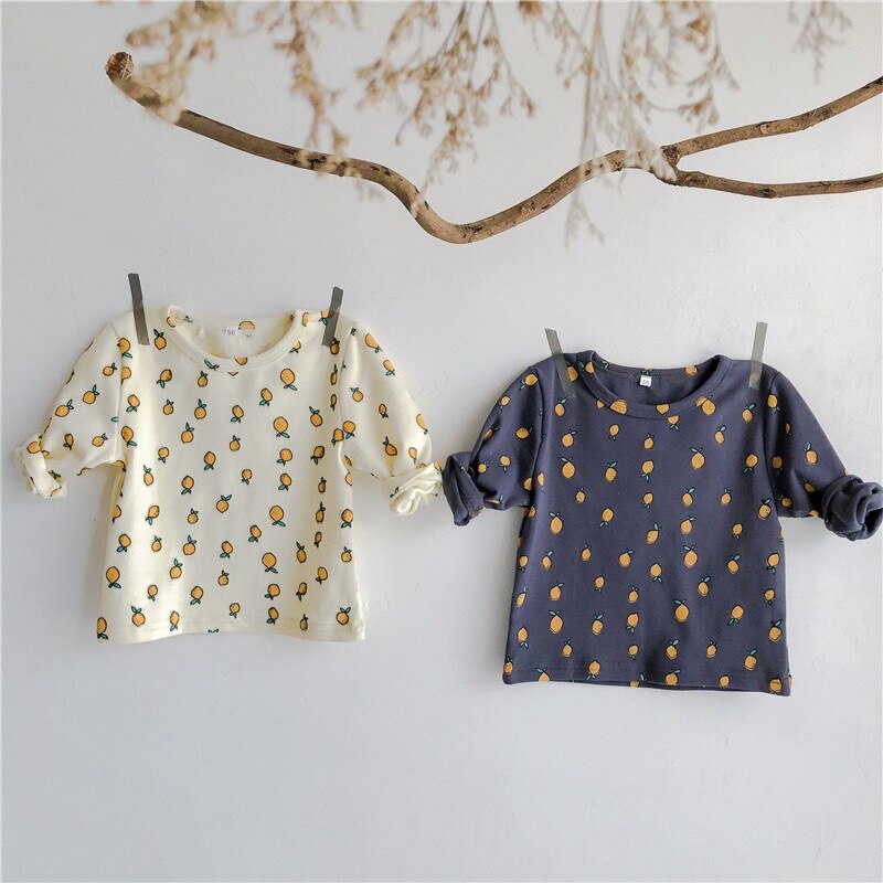 0-3 år nyfødt baby drenge piger pullover pyjamas tøj sæt bomuld forår efterår drenge pige outfits o-hals nattøj børn pyjamas