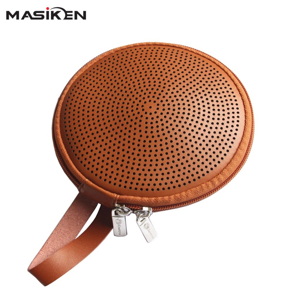 Masiken reistas pu eva harde hoes voor logitech ue roll ultimate ears 360/ ue roll 2 luidsprekertashouder met ritsvak