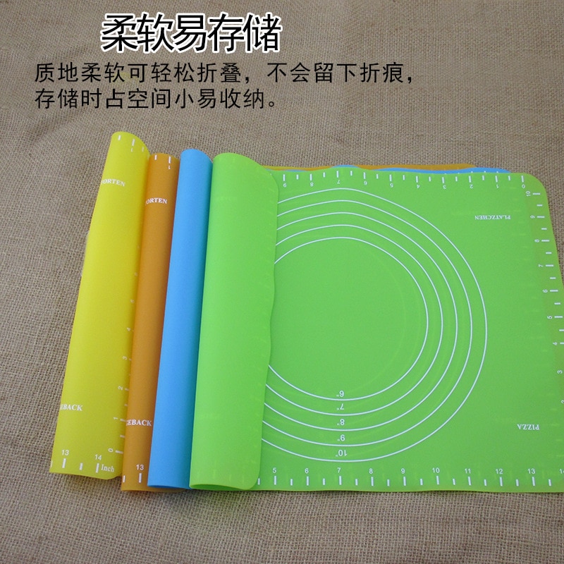 Thickened 30x40 Rubbing Face Pad Calibration Silica Gel Sheet Anti-skid Non-stick Pad Baking Tool High Temperature Oven Pad