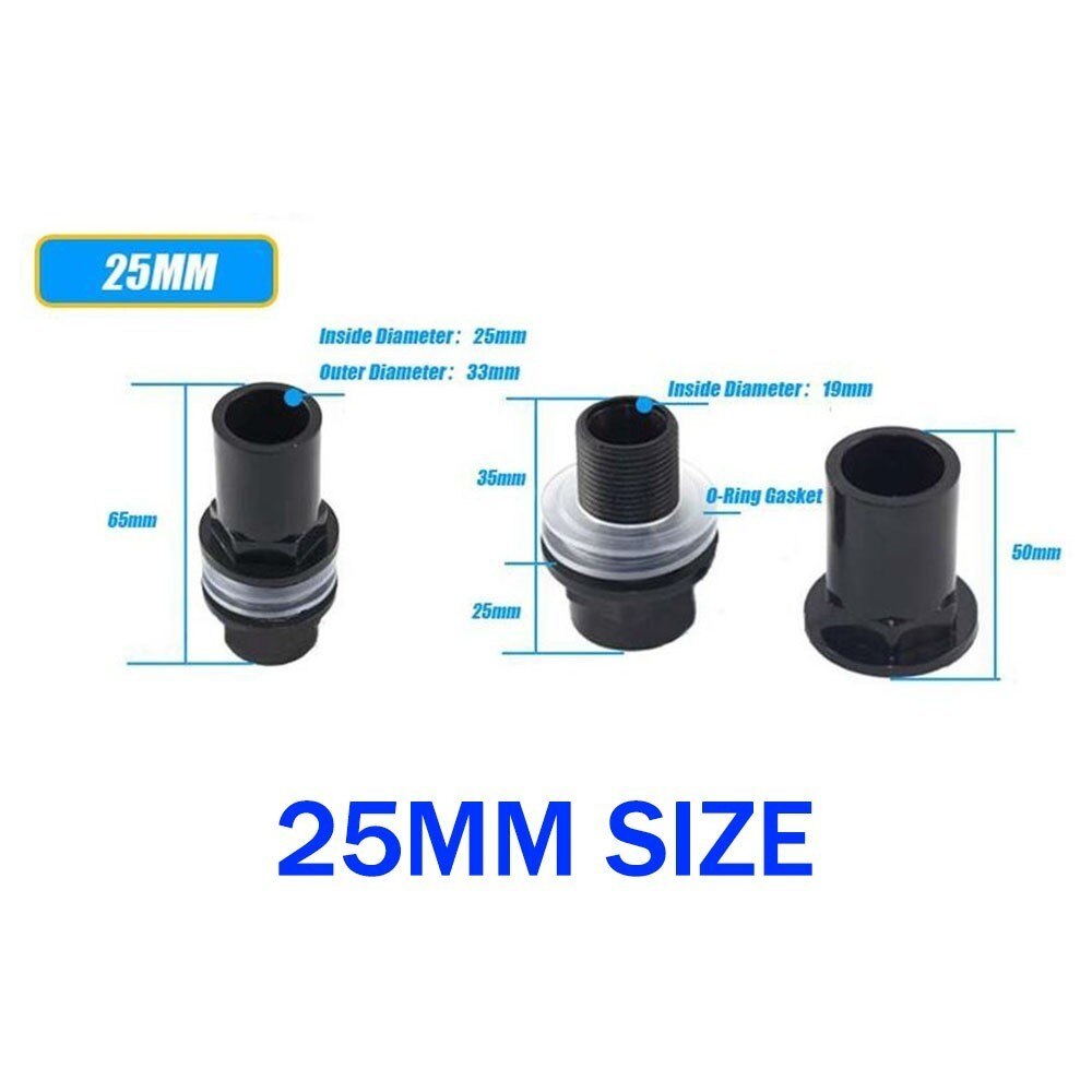 Aquarium Teich Fallrohr Biegen Schott Montage Anschluss Runde PVC Industrieller viel: 25mm
