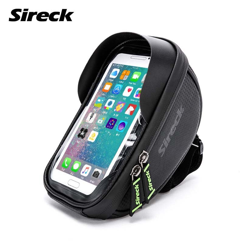 Sireck vandtæt cykeltelefonholder 6.0 tommer cykeltelefonmonteringsstativ cykelstyr smart mobil gps-stativ support: S010