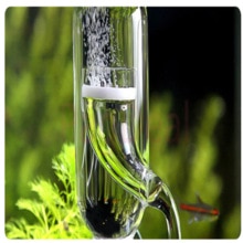 Aquatics Inline Diffuser 12/16 16/22 Glass CO2 Atomizer Bubble Diffuser Reactor Injector for Planted Aquariums Fish Tanks