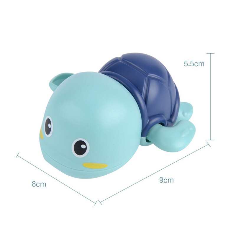 Baby badelegetøj sød tegneserie flydende svømningskildpadder vandlegetøj til børn drenge piger nsv 775