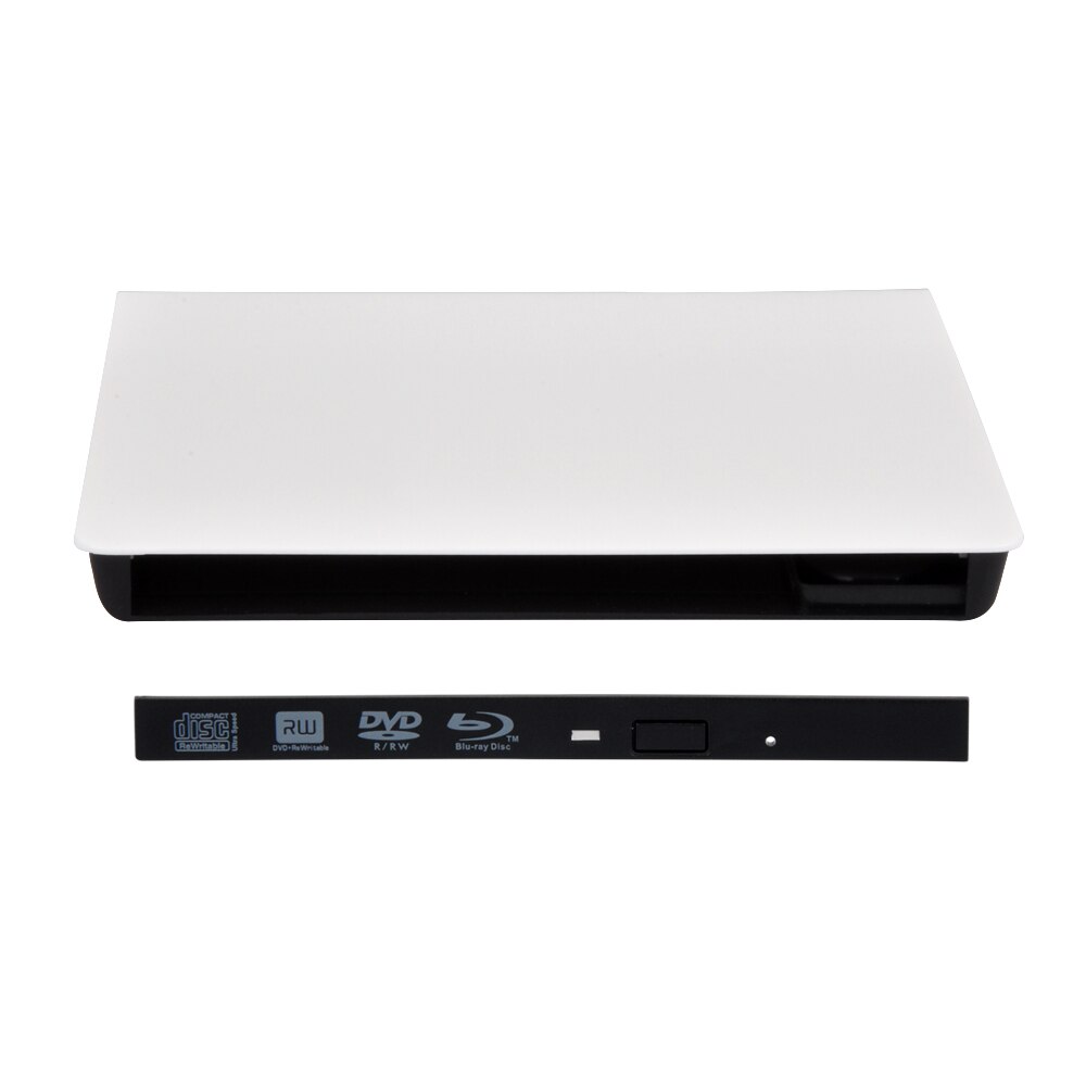 Erittäin ohut kannettava dvd-soitin kotelo usb 3.0 sata 9.5mm ulkoinen optinen levyasema kotelo kannettavalle tietokoneelle