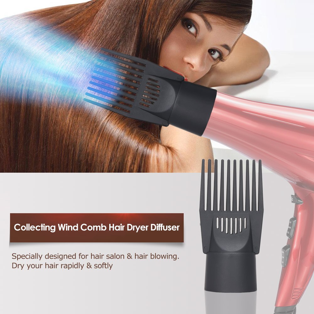 Slagopsamling vind kam hårtørrer diffuser frisørsalon hårtørrer diffuser til salon og hjemmebrug