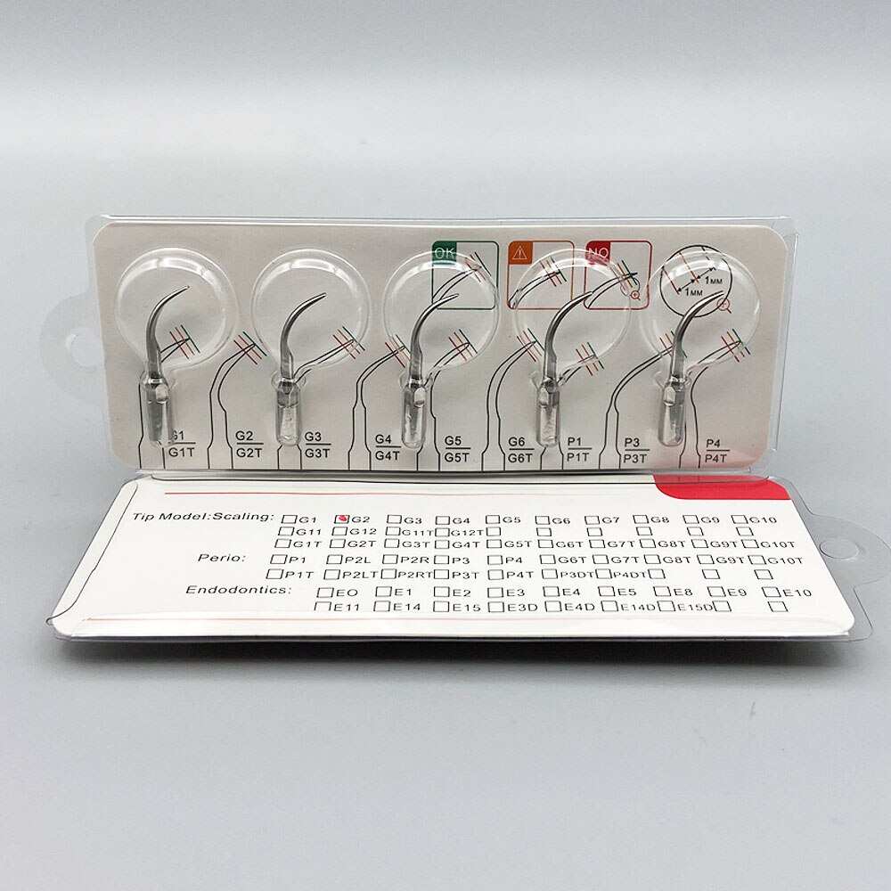 5 stücke Dental Ultraschall-scaler Spitze Skalierung Parodontologie Endodontie Fit SATELEC DTE NSK Ultraschall Scaler