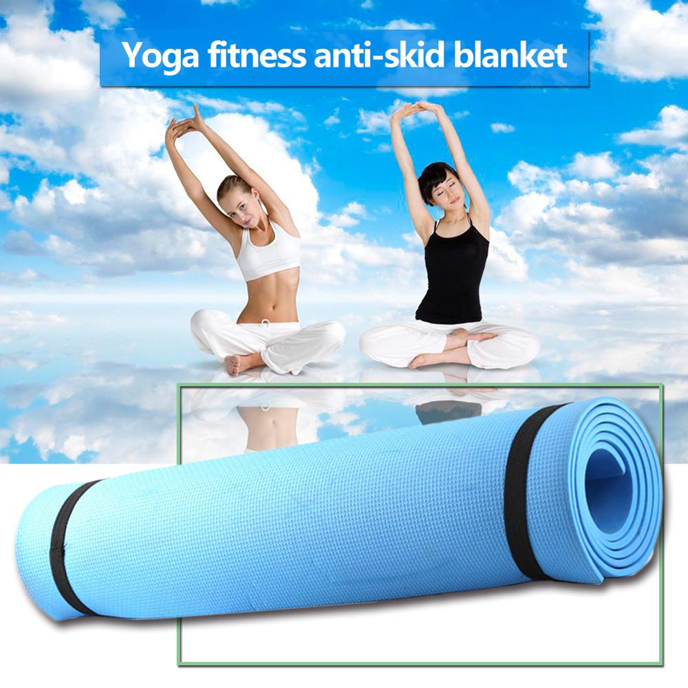 4/6mm EVA Yoga Mat Non-Slip Environmental Gymnastic Durable Pilates Exercise Mat Body Building Supplies Yoga Mats