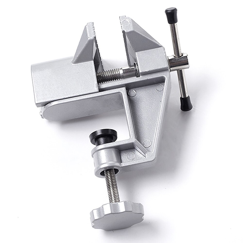 Universal Mini Bench Vise Aluminium Alloy Table Screw Vise Bench Clamp Screw Vise for Craft Mold Fixed Repair Tool Electric