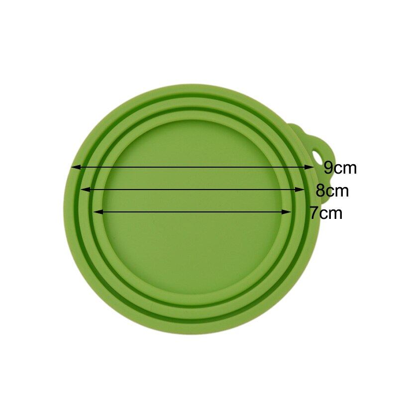 Tapa de silicona reutilizable para almacenamiento de comida, sellada, para cachorros, perros y gatos, suministros de salud para mascotas
