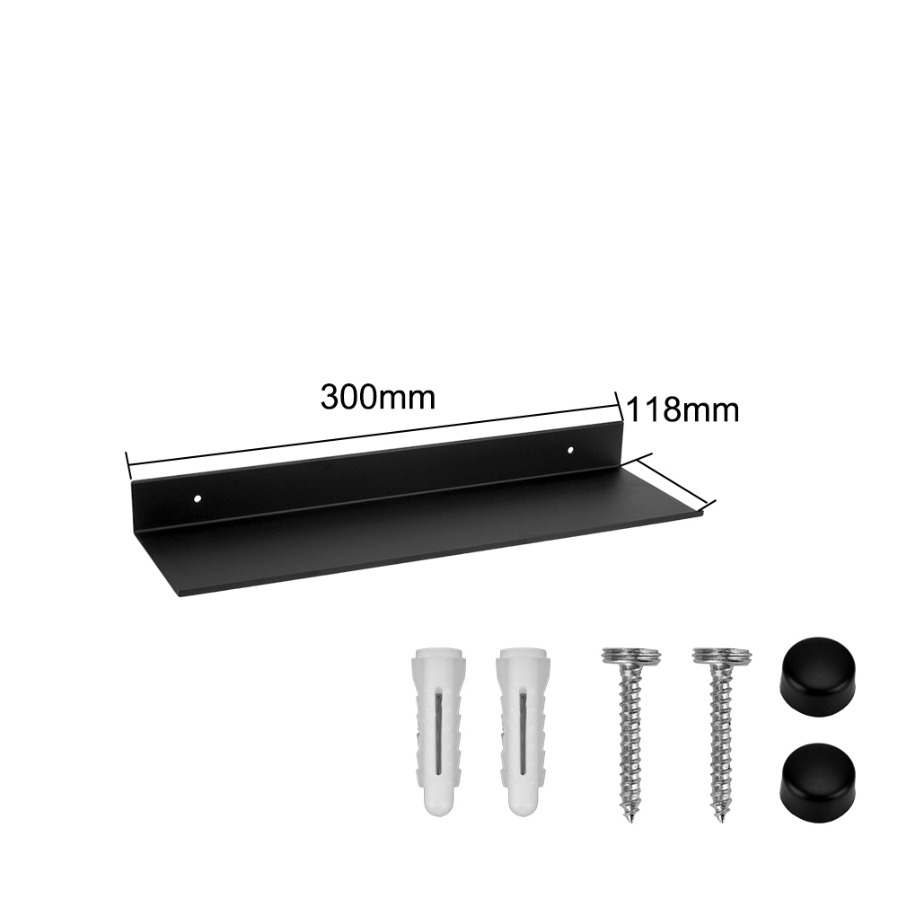 Estantes de baño de 30-60cm, aleación de aluminio, negro mate, estante de pared para cocina, estante de almacenamiento para champú y ducha, accesorios de baño