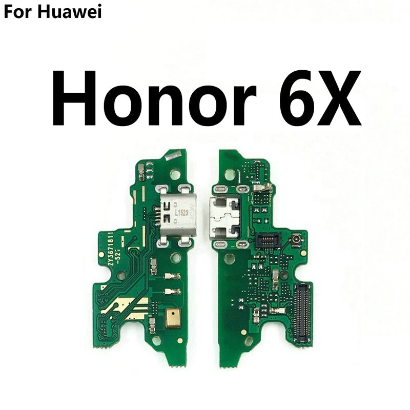 Ladung Hafen Verbinder Gremium Teile biegen Kabel Mit Mikrofon Mic Für Huawei Honor Spielen 8A 7A 7C 7X 7S 6A 6C 6X 5C Profi: Orange