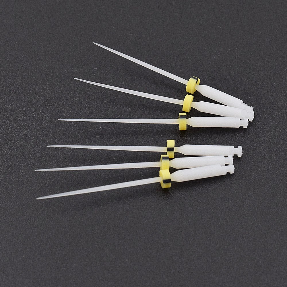 Dental Plastic Rotary Finishing Files 25mm 04 Taper Endo Files Used for Claen the canal more effecftive