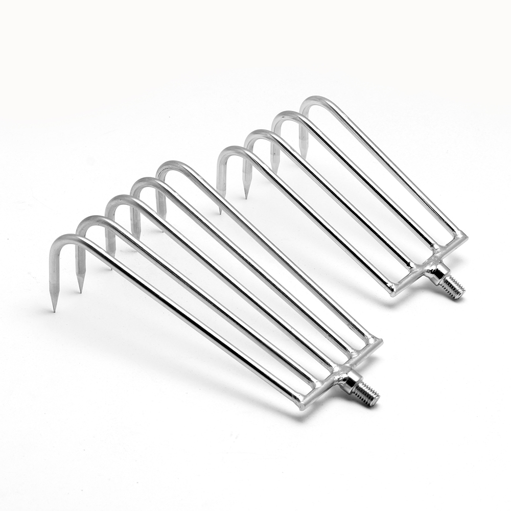 Arpon en acier inoxydable, crémier, équipement de pêche, tête de lance de plongée tranchante, outil de pêche avec barbe, 1 pièce