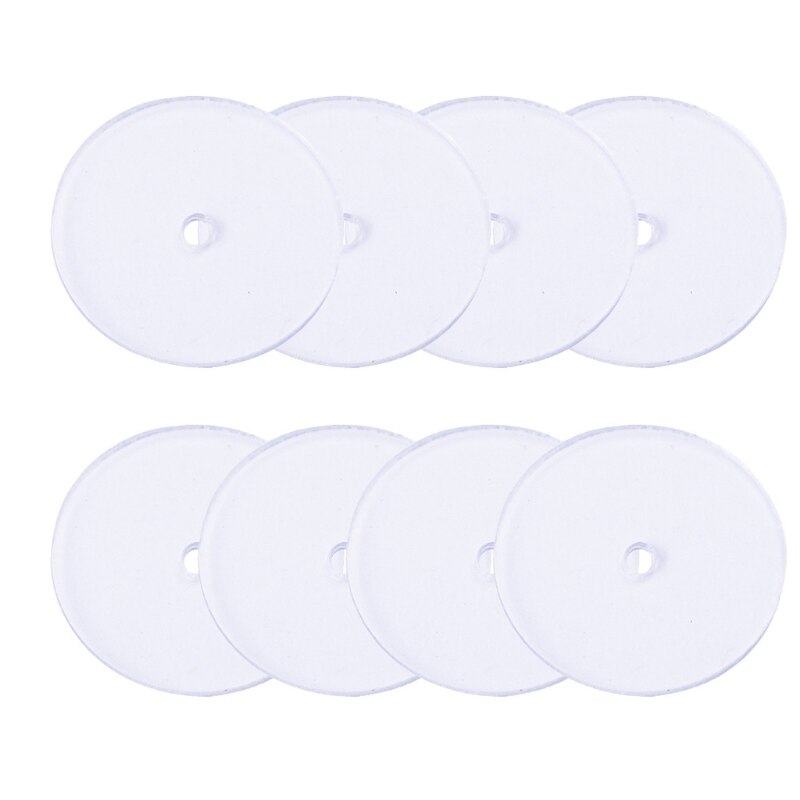 200Pcs Oorbellen Clear Remblokjes Te Stabiliseren Oorbellen Plastic Oor Anti Pijn Comfort Ronde Schijven Kit Voor Oorbellen Backs
