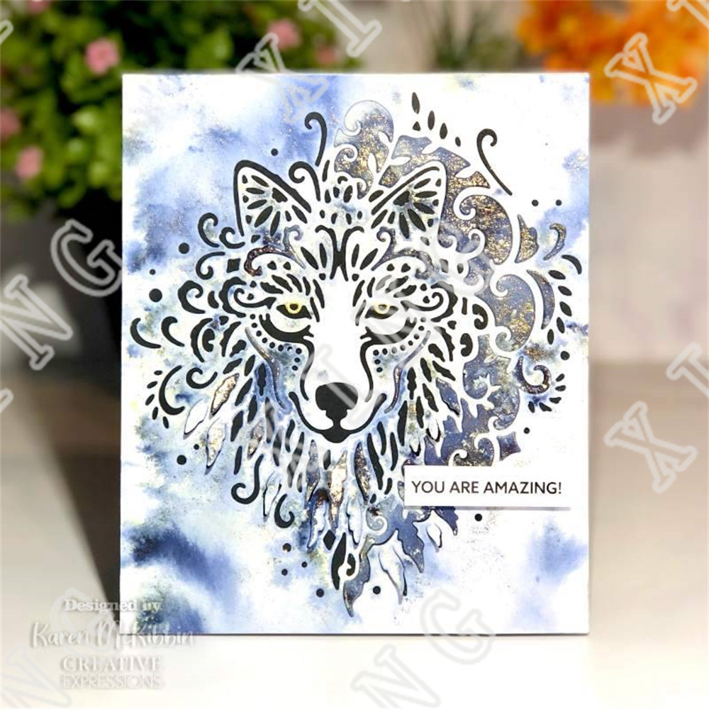 2022 Tiger Elephant Mermaid Wolf Butterfly Bunny Metal Cutting Dies Scrapbook Diary Decoration Stencil Embossing Template