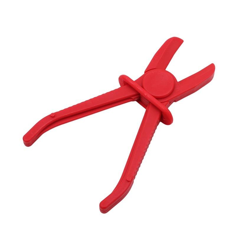 Practical Automobile Oil Pipe Clamp Plastic Pliers Oil Pipe Sealing Pliers Auto Repair Brake Fuel Water Line Pliers Pliers Hose: 1pcMedium