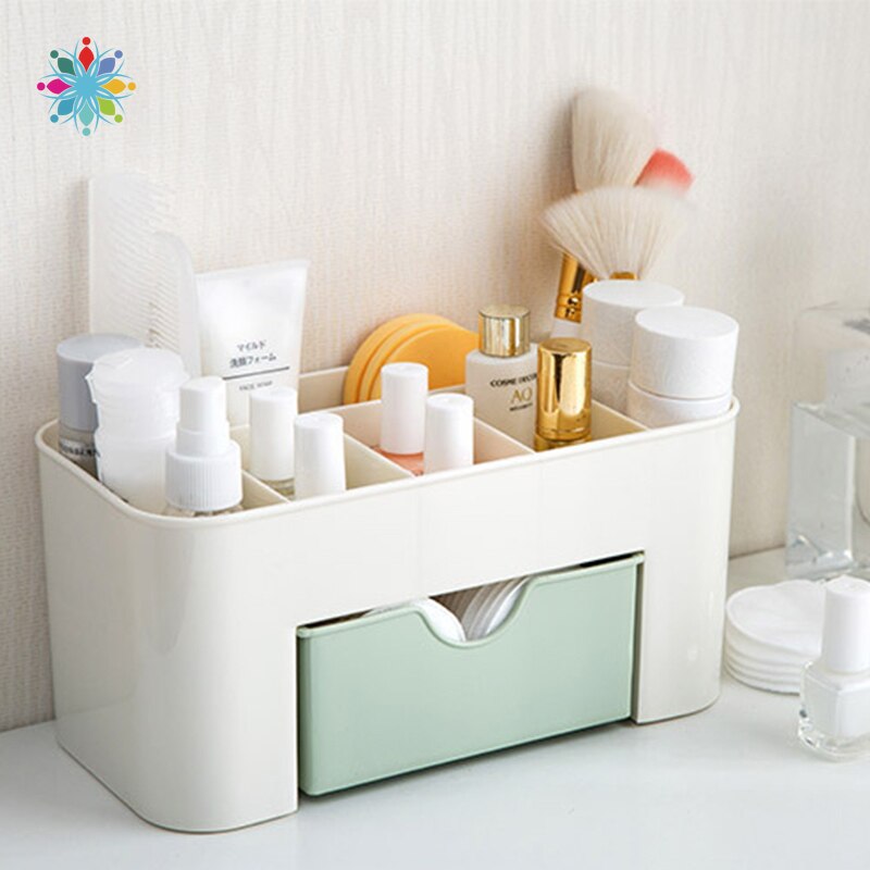 1Pc Opvouwbare Make Up Organizer Make Storage Van Cosmetica Doos Desktop Professionele Cosmetische Organizer Container Kaptafel
