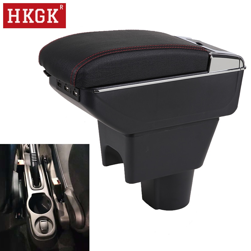 Armsteun Voor Renault Dacia Duster Arm Rest Dual Layer Centrale Winkel Inhoud Doos Usb Opladen Auto-Styling Decoratie Accessoires