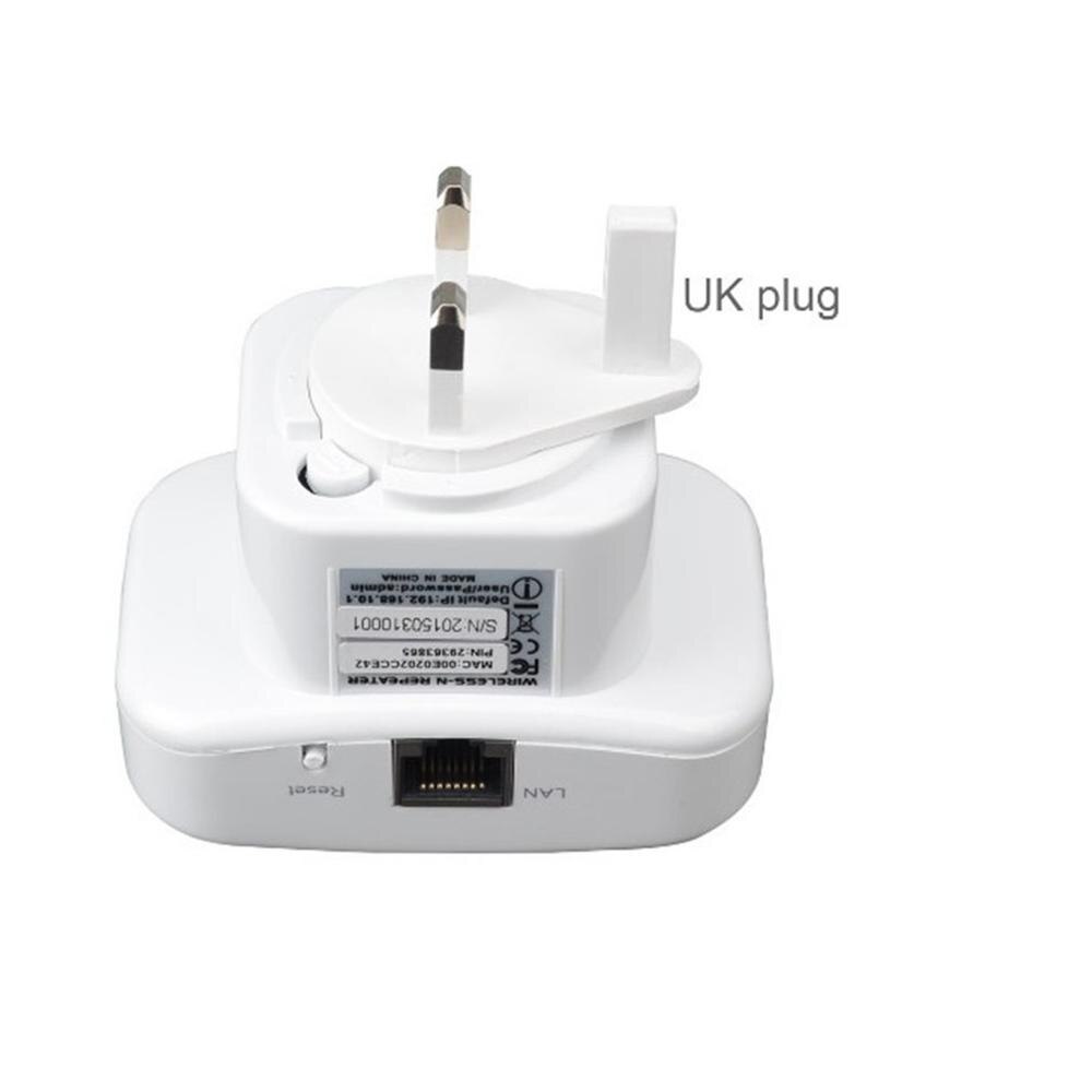 Wireless Wifi Repeater Wifi Range Extender Router Wi-Fi Signal Amplifier 300Mbps WiFi Booster 2.4G Wi Fi Ultraboost Access Point: UK