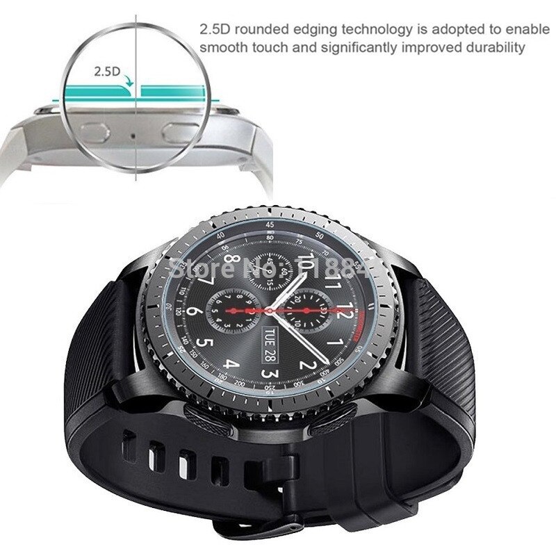 Vskey 100 stk herdet glass til garmin forløper 235 230 220 225 630 620 skjermbeskytter sport smart se beskyttende film