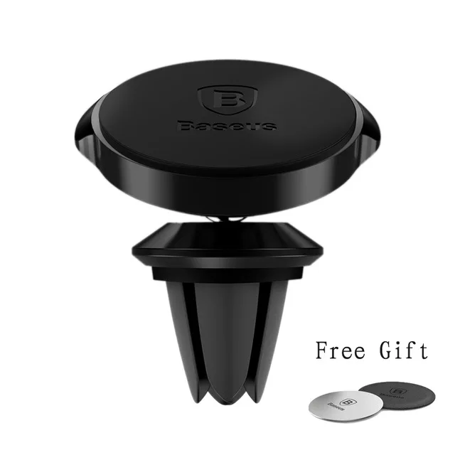 Baseus Samochodowy uchwyt na telefon do iPhone Samsung Xiaomi 360 stopni Magnetyczny uchwyt na telefon Air Vent Mount Samochodowy uchwyt na telefon komórkowy Stojak: Default Title