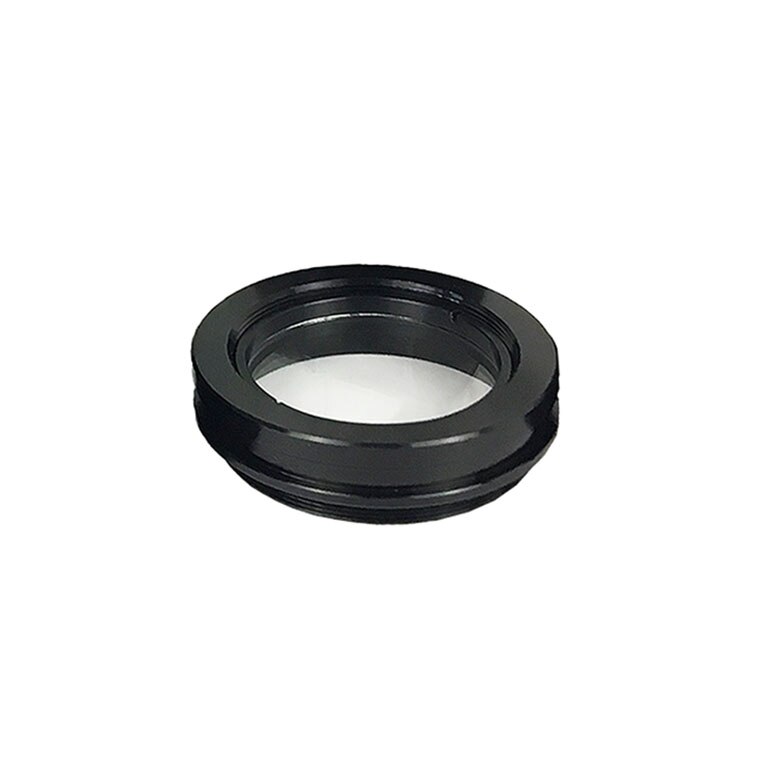 Efix-lente de cristal auxiliar Barlow 0.5X 2X 0.7X para industria, microscopio Digital de vídeo estéreo, cámara, objetivo, rosca de montaje: 1X