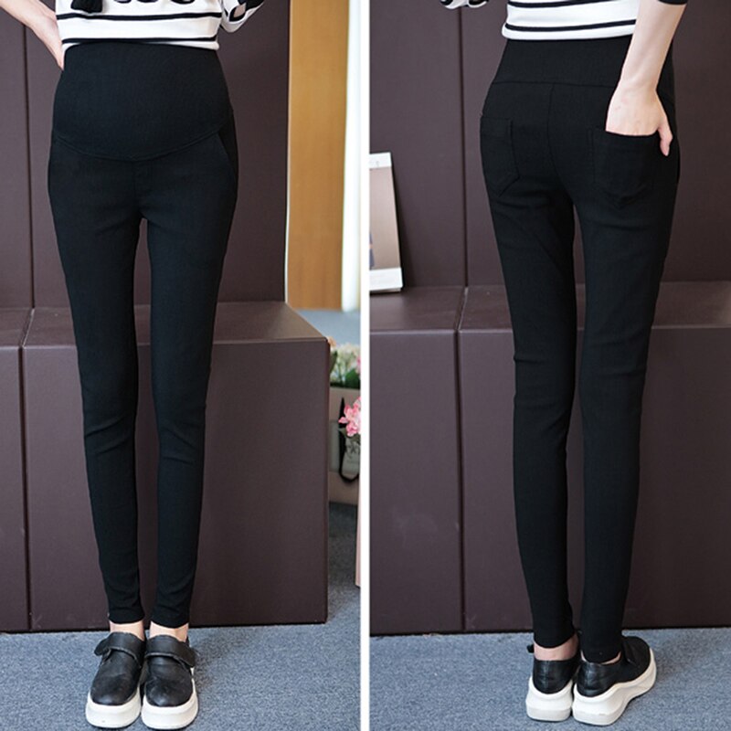 Maternity Pencil Pants For Pregnant Trousers Casual Pregnancy Clothes Maternity Nursing Prop Belly Pant Pregnancy Clothing